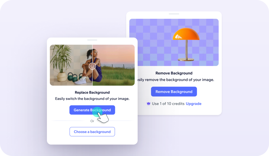Wixel — AI image editing